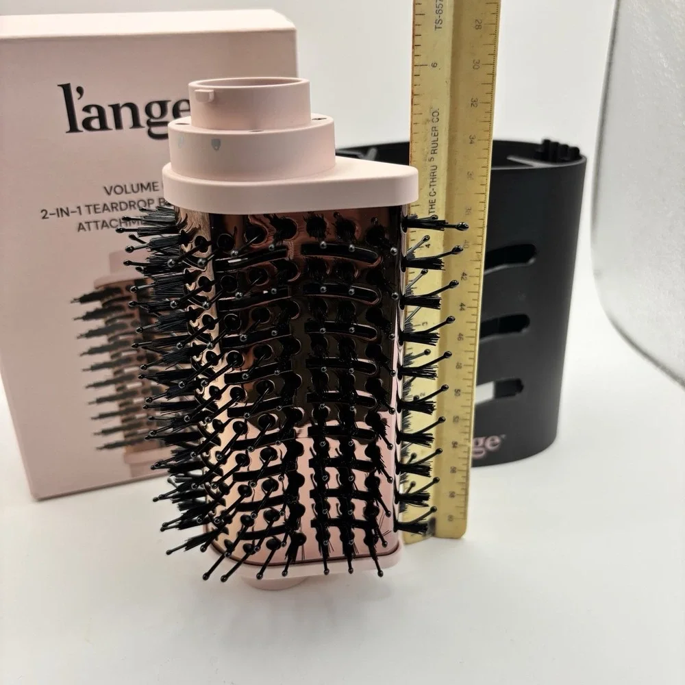 L'ANGE 60mm High Volume 2 IN 1 Hair Brush Dryer  Attachment Barrel BlushTearDrop